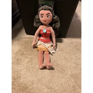 MOANA Plush Doll 20" Disney Store Authentic Original Stuffed Movie Toy